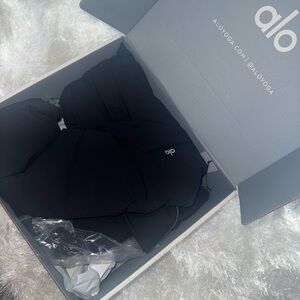 ALO Yoga Jet Black Quilted Jacket